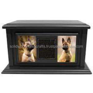 Urne en bois pour cendres d'animaux domestiques Urnes de crémation en bois pour cendres de chat et de chien Urnes souvenir à bas prix - Product Image 3