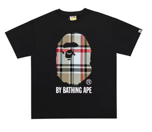 High Version Ready Stock Letter Printing Bapees Tee Men Trendy PrintedApe <b>Shirt</b> Fashion Designer Bapees <b>Shirt</b> Hot Sell - Product Image 3