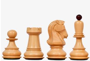 Piezas de Ajedrez de Reproducción Premium Dubrovnik 1950, Rey de 3.75 pulgadas, Madera de Palisandro y Boj, al Mejor Precio - Product Image 3