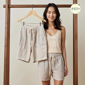 ช้อปตอนนี้สำหรับผู้หญิงกางเกงขาสั้นตาข่ายระบายอากาศดีที่สุดสำหรับฤดูร้อนชุดว่ายน้ำยิมชายหาดรีสอร์ทชุดลำลอง - Product Image 6