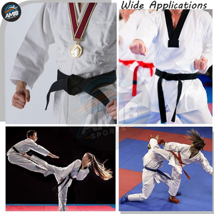 Best Professional Martial Arts Belts <b>Karate</b> Belts Solid Customized Heavy Duty Comfortable <b>Karate</b> Martial Arts Belts - Product Image 5