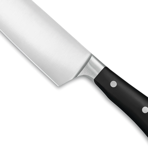 Couteaux de chef professionnels en acier inoxydable, couteaux de cuisine à lame tranchante, manche noir à triple rivet pour trancher la viande et les légumes - Product Image 4