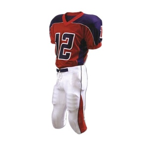 Maillot de football élastique en vente chaude, uniformes de football personnalisés, vêtements de sport pour jeunes américains, vêtements de club de football, uniformes de football de nouvelle saison - Product Image 1