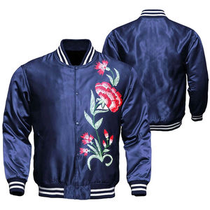 Blouson Bomber Classique en Satin à Col Montant avec Design Sublimé, Style Urbain, Imperméable et Réversible – Vente Directe Usine – Mode Homme - Product Image 3