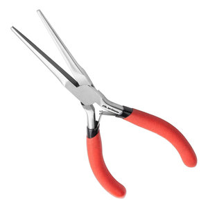 Alicates de Punta Fina de 6 Pulgadas con Mordazas Cónicas y Sin Dientes para Hacer Joyas, Doblar Alambre, Alicates de Precisión con Extremo Extra Largo - Product Image 1