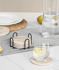 Juego de Posavasos de Mármol Moderno, Sencillo, Ecológico, Lavable, de Lujo, Accesorios de Barra para Mesa, Decoración del Hogar, Recuerdos para Cócteles - Product Image 3