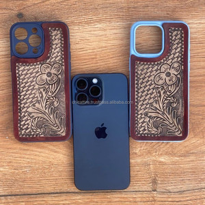 เคสไอโฟนหนังแท้สไตล์ตะวันตกทันสมัยเคสโทรศัพท์หนังวัวสำหรับ iPhone 15 PRO MAX - Product Image 2