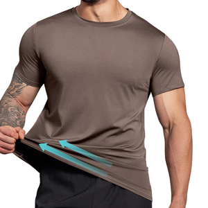 Service OEM : T-shirt élégant pour homme, couleur unie, taille personnalisée, style Ringer, vêtement d'extérieur, qualité supérieure, t-shirt unique pour homme - Product Image 5