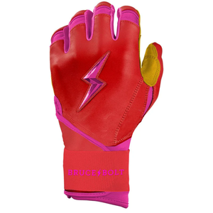 Custom Pro Baseball Batting Gloves Premium Cabretta Leather Anti-Slip Grip Adult Youth Lightweight Sports Gloves - Product Image 3
