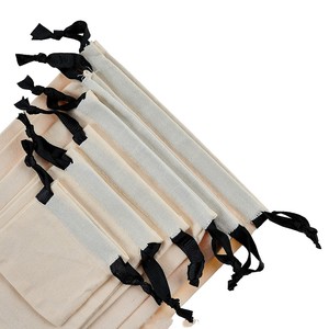 Sac en mousseline personnalisable et réglable, polyester/coton, impression numérique, écologique, lavable, durable, résistant à l'eau - Product Image 5