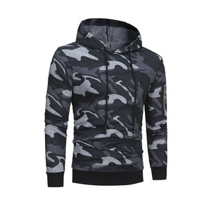 Sudadera con Capucha de Camuflaje Térmica Ligera al por Mayor para Hombre y Mujer, con Logotipo Frontal Personalizado, Talla Grande 6XL, Resistente al Viento y Transpirable - Product Image 3