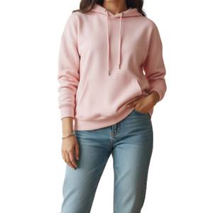Sudaderas con Capucha Personalizadas de Algodón para Mujer, Suaves, Transpirables, con Logotipo Impreso y Bordado, Ropa Casual Urbana, Venta al Por Mayor - Product Image 4