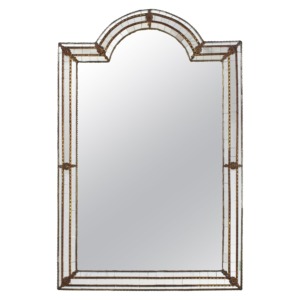 Wholesale Decorative Rectangular Design <b>Gold</b> Finish Art Deco Metal <b>Framed</b> Wall <b>Mirror</b> - Product Image 3