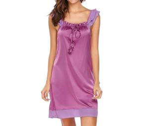 Camisones de Verano Tejidos ODM al por Mayor, Camiseta de Dormir para Mujer, 100% Algodón, Estampado Digital - Product Image 2