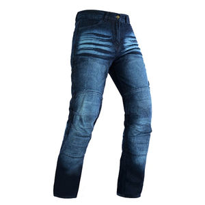 Jeans de Mezclilla para Hombre, Lavado a la Piedra, Corte Recto, Cintura Media, Cierre de Botones, Estilo Casual Otoñal, 100% Algodón, Tejido Transpirable - Product Image 5