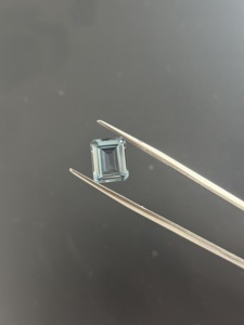 Lab grown Blue <b>Aquamarine</b> Octagon Spinel Cut Faceted For Jewelry Making Loose Gemstone synthetic created certified - Product Image 1