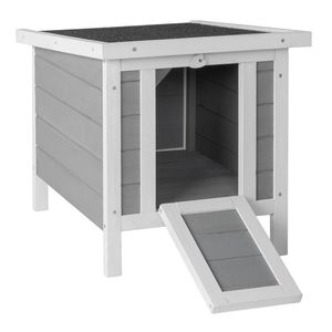 Gabbia XL in Legno Personalizzabile con Logo, Impermeabile, per Conigli/Polli/Gatti, Pieghevole Automaticamente, Design Solido per Cani/Gatti di Piccola Taglia - Product Image 2