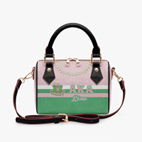 Sac fourre-tout personnalisé pour sororité Crest 1908 Crossing – Cadeau pour elle – Sac de voyage sur mesure avec fermeture éclair et imperméable