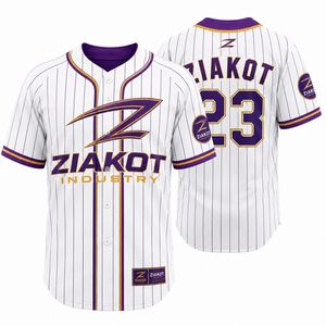 Maillot de baseball authentique blanc et rouge royal de qualité supérieure, sur mesure, en gros, provenant d'un fabricant pakistanais - Product Image 5