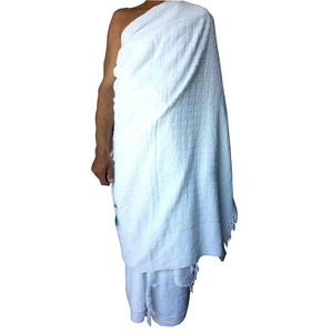 Toalla de Alta Calidad para Hajj y Umrah, 100% Algodón, Juego de 2 Piezas, Cómoda para Usar, para Rezar, Fría y Cálida, Ecológica - Product Image 1