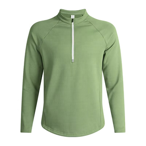 Camiseta Deportiva de Manga Larga para Hombre, Otoño Invierno, Media Cremallera, Secado Rápido, para Fitness y Running, Ropa Transpirable para Primavera - Product Image 3