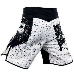 Pantalones Cortos de MMA Personalizados, Ligeros, Lisos, Teñidos, Elásticos, Unisex, Transpirables, de Secado Rápido, Cintura Elástica, Último Diseño, Casuales, para Gimnasio - Product Image 2