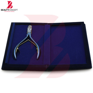 Cortacutículas Azul y Dorado, Servicio OEM ODM, Cortacutículas de Acero Inoxidable de Alta Precisión, Herramientas Profesionales de Manicura y Pedicura - Product Image 4