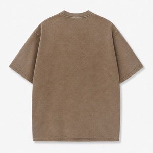Premium Vintage Washed Oversized <b>Pocket</b> <b>T</b> <b>Shirt</b> Custom Heavyweight Cotton Casual Streetwear Loose Fit Garment Dyed Unisex wear - Product Image 3