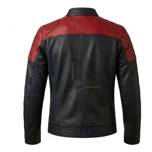 Premium <b>Winter</b> <b>Leather</b> <b>Jacket</b> for Men Stylish Stand Collar Outerwear with Comfortable Fit for Casual Wear Travel and Daily Use - Product Image 5