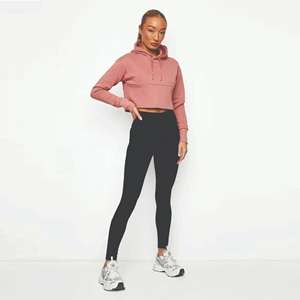 Sweat-shirt à capuche rose pour femme, décontracté, à manches longues, pull-over - Product Image 3