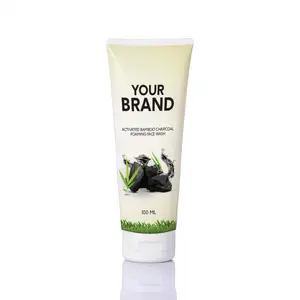 Lavado facial de carbón de bambú activado Your Brand-100ml