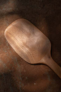 Espátula de Cocina Artesanal de Madera de Neem – Espátula de Cocina Antiadherente de Mango Largo Natural, Segura para Alimentos, para Uso Diario - Product Image 6