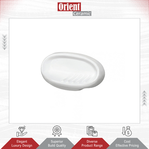 Offre incroyable sur des porte-savons en céramique blanche de qualité supérieure, fabriqués en Inde, pour la maison et l'hôtellerie, nouveaux modèles design pour salles de bain, en vente. - Product Image 2