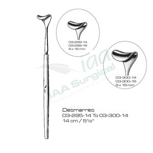 Retractores Quirúrgicos de Acero Inoxidable Duradero Desmarres al por Mayor, con Fuente de Alimentación Metálica, Tapa de Plástico Manual, OEM - Product Image 4