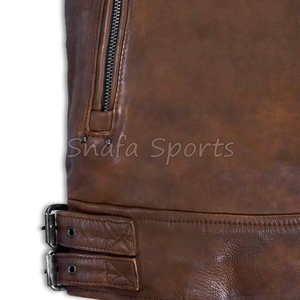 Chaquetas de cuero cómodas para hombre al por mayor, ropa casual de invierno, ropa de calle, las mejores chaquetas de cuero para hombre - Product Image 5