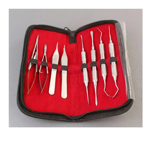 Juego de Instrumentos de Microcirugía Dental de 8 Piezas, Instrumentos Quirúrgicos Manuales Reutilizables de Acero Inoxidable, Instrumento de Microcirugía Dental - Product Image 3