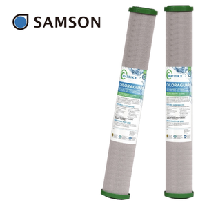 Filtre à eau au charbon actif pour point de distribution, cartouche de 20 pouces, à circulation rapide - Product Image 1