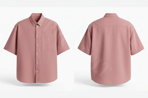 Camisa de Vestir con Botones, Estilo Moderno, Ropa Casual de Trabajo, Camisa de Oficina de Verano con Bolsillo, Algodón Transpirable - Product Image 5