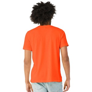 T-shirt col rond 100 % coton de haute qualité pour homme, couleur unie, coupe ample, manches courtes, t-shirt pour femme, vente en gros - Product Image 2