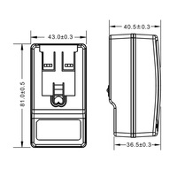 Adaptateur d'alimentation médical 21V 30W DC en matériau PC, prise interchangeable 1.43A 5xMOPP US EU UK AU CN JP