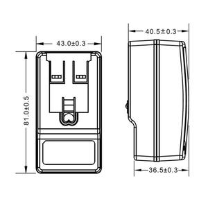 Adaptador de Corriente Médico de Alta Aislación de 30 W, 12,6 V, 2,38 A, con Enchufes Intercambiables para Montaje en Pared - Product Image 2