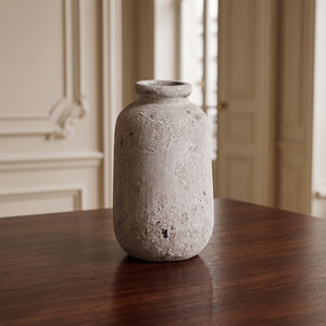 Home Basket Bali Rustic Terracotta Clay Handmade Matte Glaze Ceramic Flower <b>Vase</b> Aesthetic Home Decor Tabletop Decoration 8-12in - Product Image 2