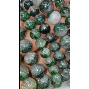 Natural Gemstone Green Garden Quartz Handmade Free Size Beads <b>Bracelet</b> Gorgeous Pieces <b>Healing</b> Semi-Precious Stone Crafts Easter - Product Image 4