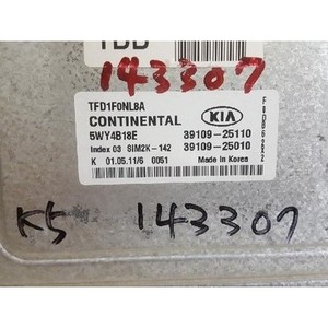 ECUs y Módulos de Computación Optima Usados 3910925110 - Product Image 2