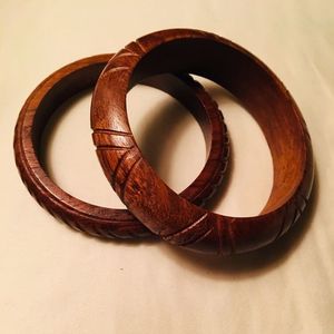 Customized Wooden & Brass Bangle For Party Festive Wedding Wrist Bangle Vintage Fashion Jewelry Accessory Wooden Cuff <b>Bracelets</b> - Product Image 3