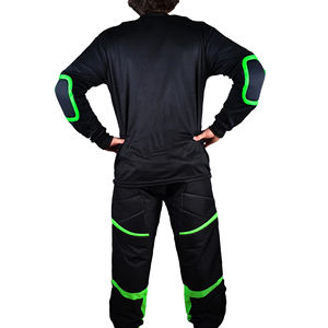 ชุดผู้รักษาประตูฟลอร์บอลรุ่นฝึกซ้อม แบบยูนิเซ็กซ์สำหรับผู้ใหญ่ พิมพ์ลายได้ตามต้องการ พร้อมแผ่นรองป้องกัน - Product Image 2