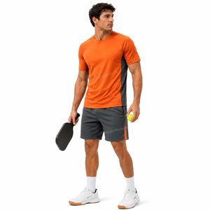 Uniformes Deportivos Personalizados al por Mayor para Pickleball, Camiseta y Pantalones Cortos para Hombre, Sublimados, Ropa Deportiva de Equipo con Etiqueta Privada - Product Image 6