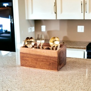 Top Demanded Rustic Wooden Spoon Stand <b>for</b> <b>Kitchen</b> Tools or Ladles and Cooking Accessories Display Available at Factory Price - Product Image 5