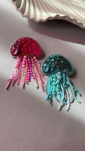 Hermoso Broche de Diseño con Bordado y Cuentas Decorativas de Perlas para Vestidos, Chaquetas y Chales - Product Image 6