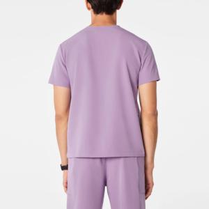 Custom Logo Medical <b>Scrubs</b> Uniform Set for Men Stretch Fabric Oversized <b>Scrub</b> <b>Top</b> Jogger Pants Nursing Surgical Hospital Wear - Product Image 2